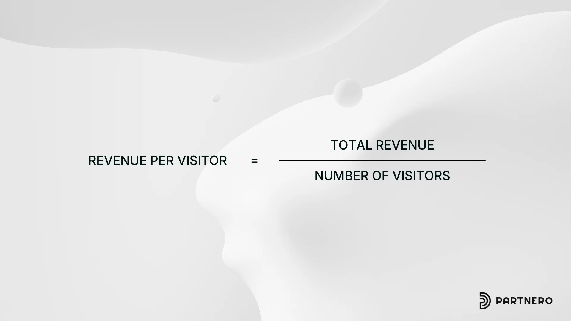 Revenue Per Visitor (RPV) formula, an affiliate marketing benchmark&nbsp;and KPI